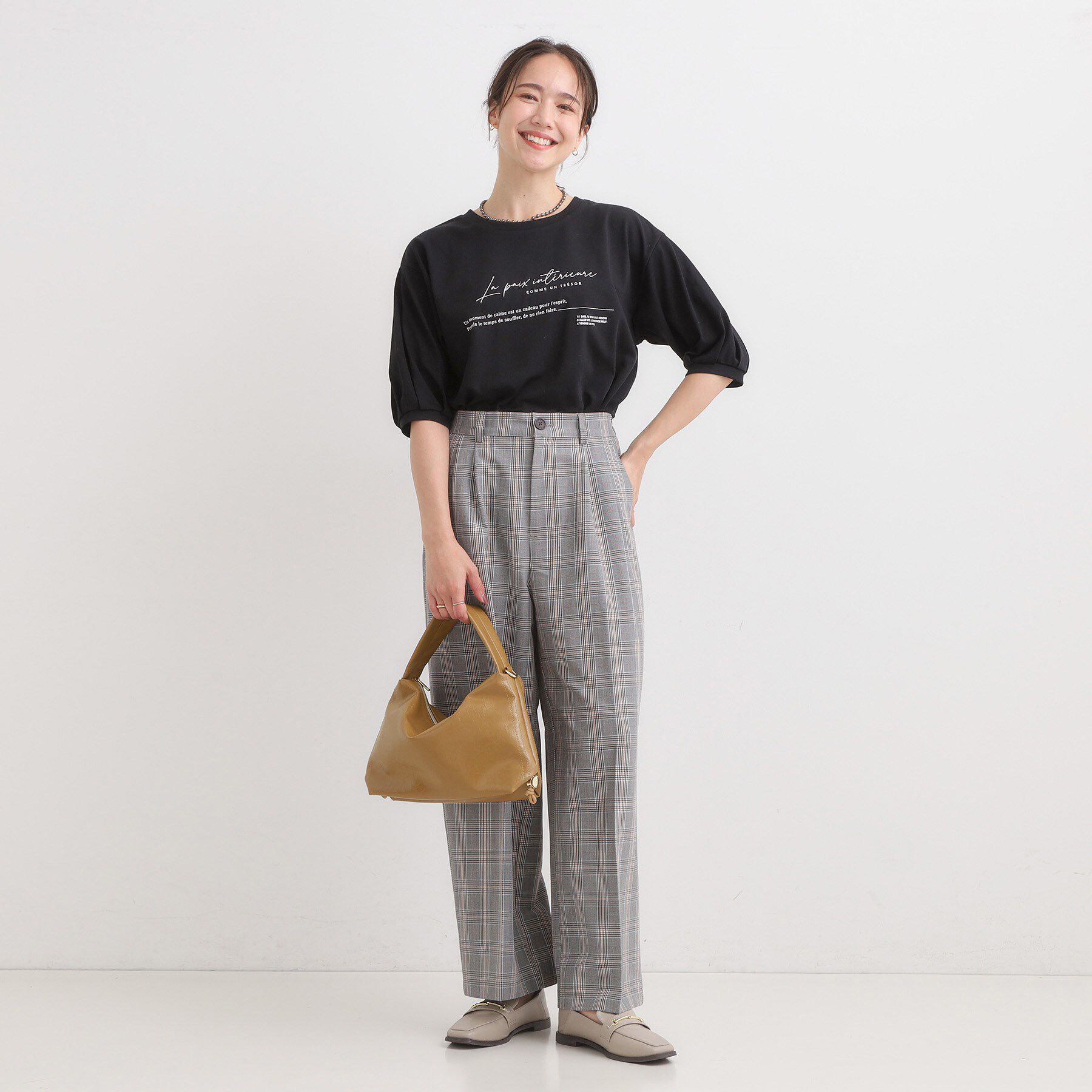 SHOO･LA･RUE「サイドギャザーミニショルダーバッグ」|ショルダー・メッセンジャー|