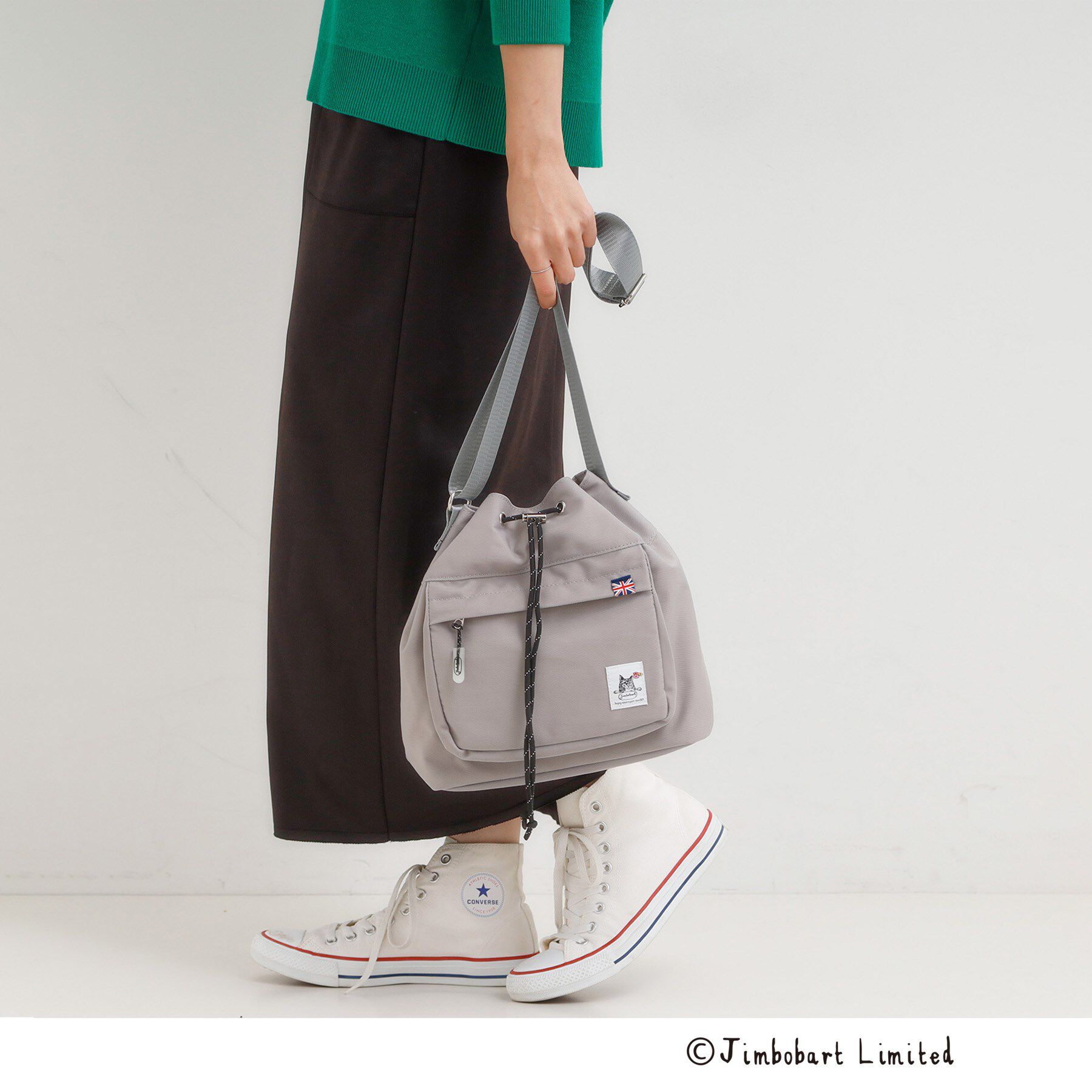 SHOO･LA･RUE「【撥水】巾着ショルダーバッグ【Jimbobart】」|ショルダー・メッセンジャー|