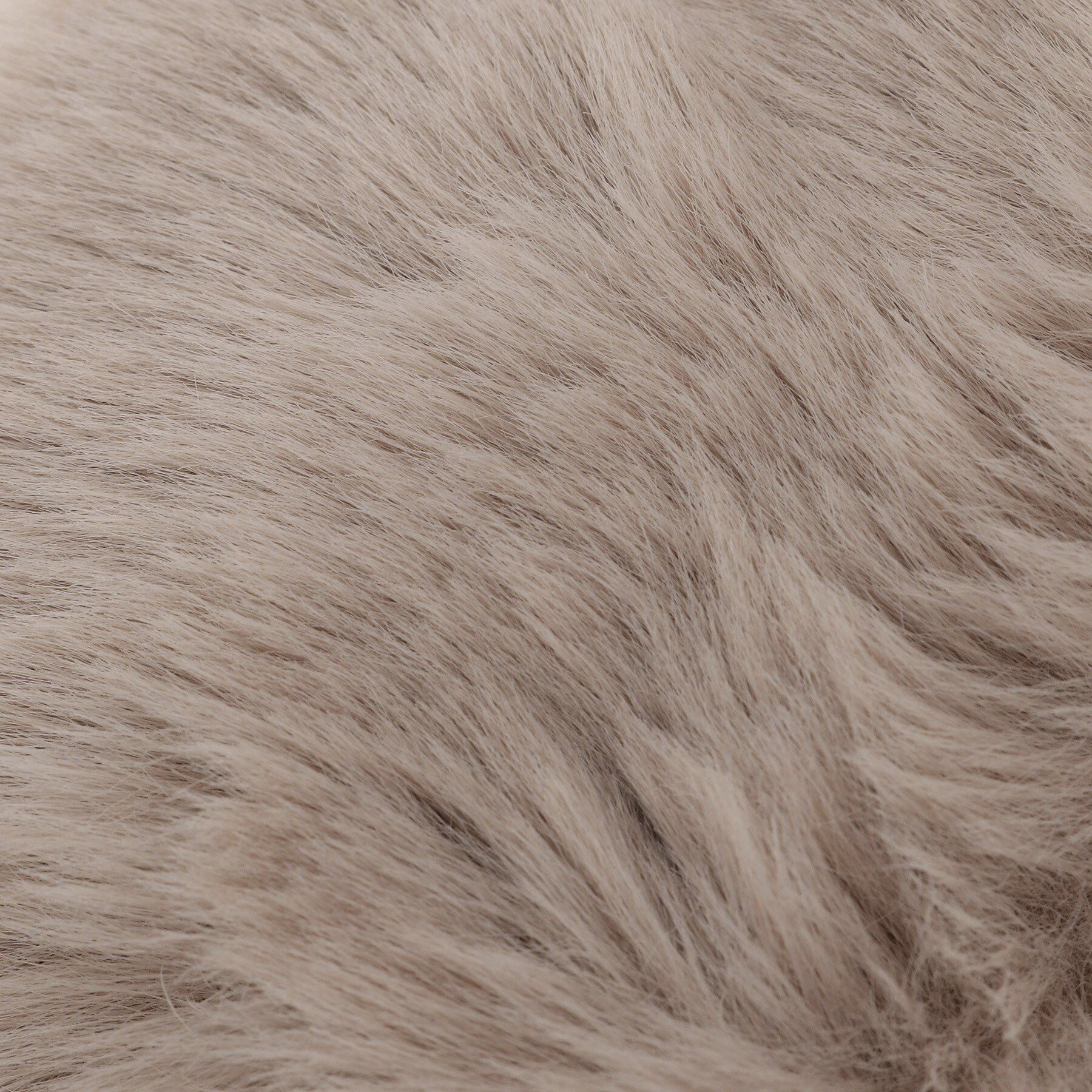 SHOO･LA･RUE「ファー&times;パール風付きニットティペット」|ストール|