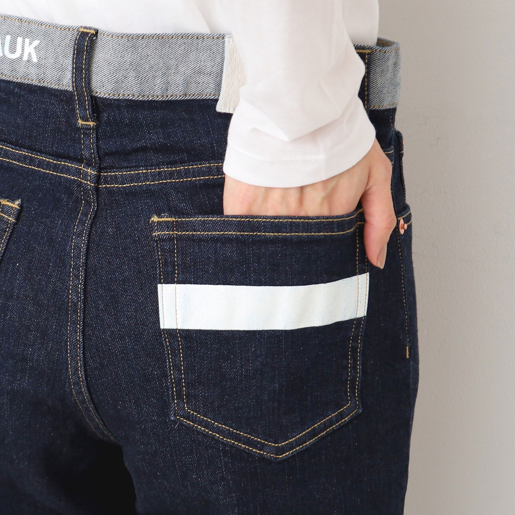 Dessin「【洗える】デニムスリムパンツ」|その他|