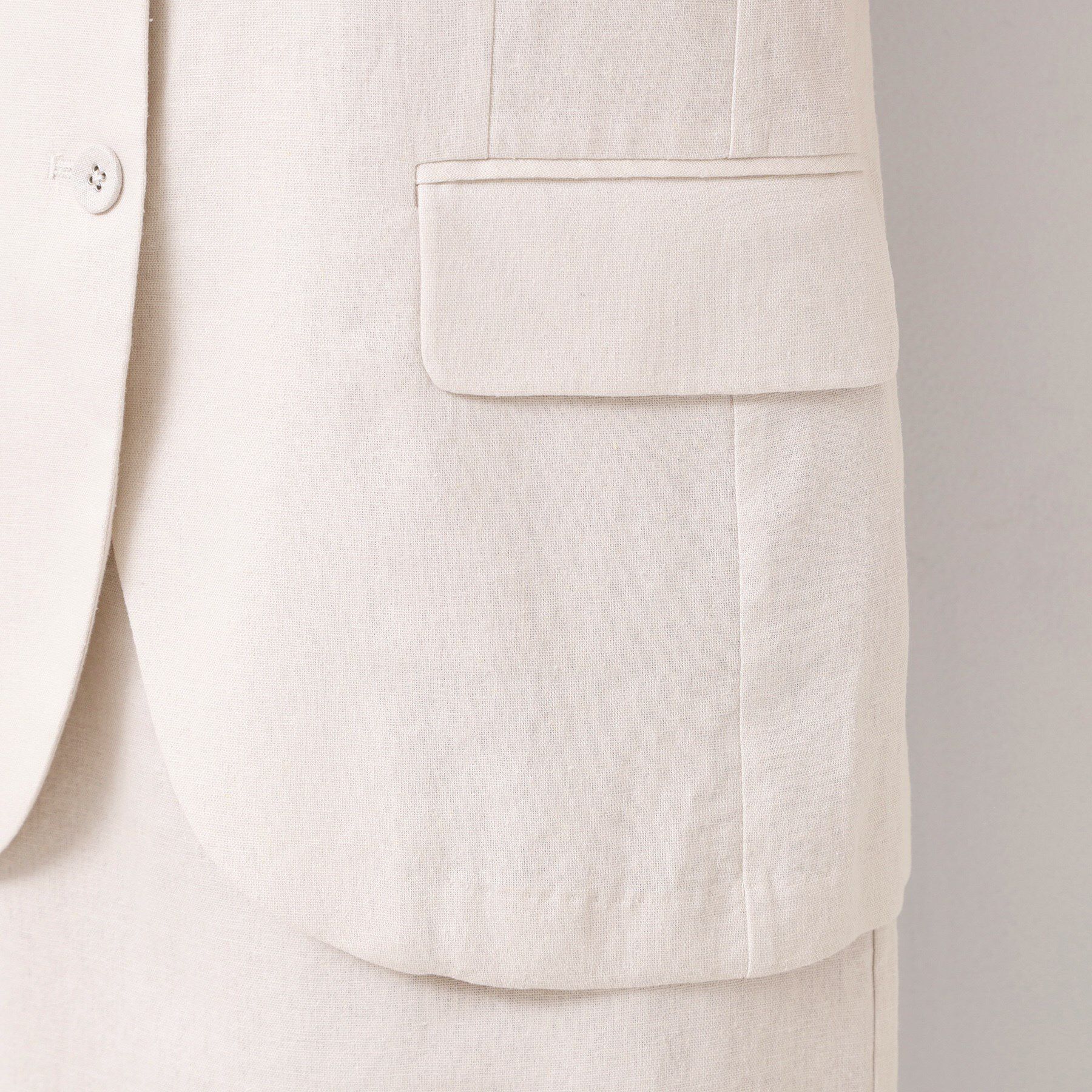 Dessin「【セットアップ可能・洗える】ボタン付きジレ」|ベスト・ジレ|