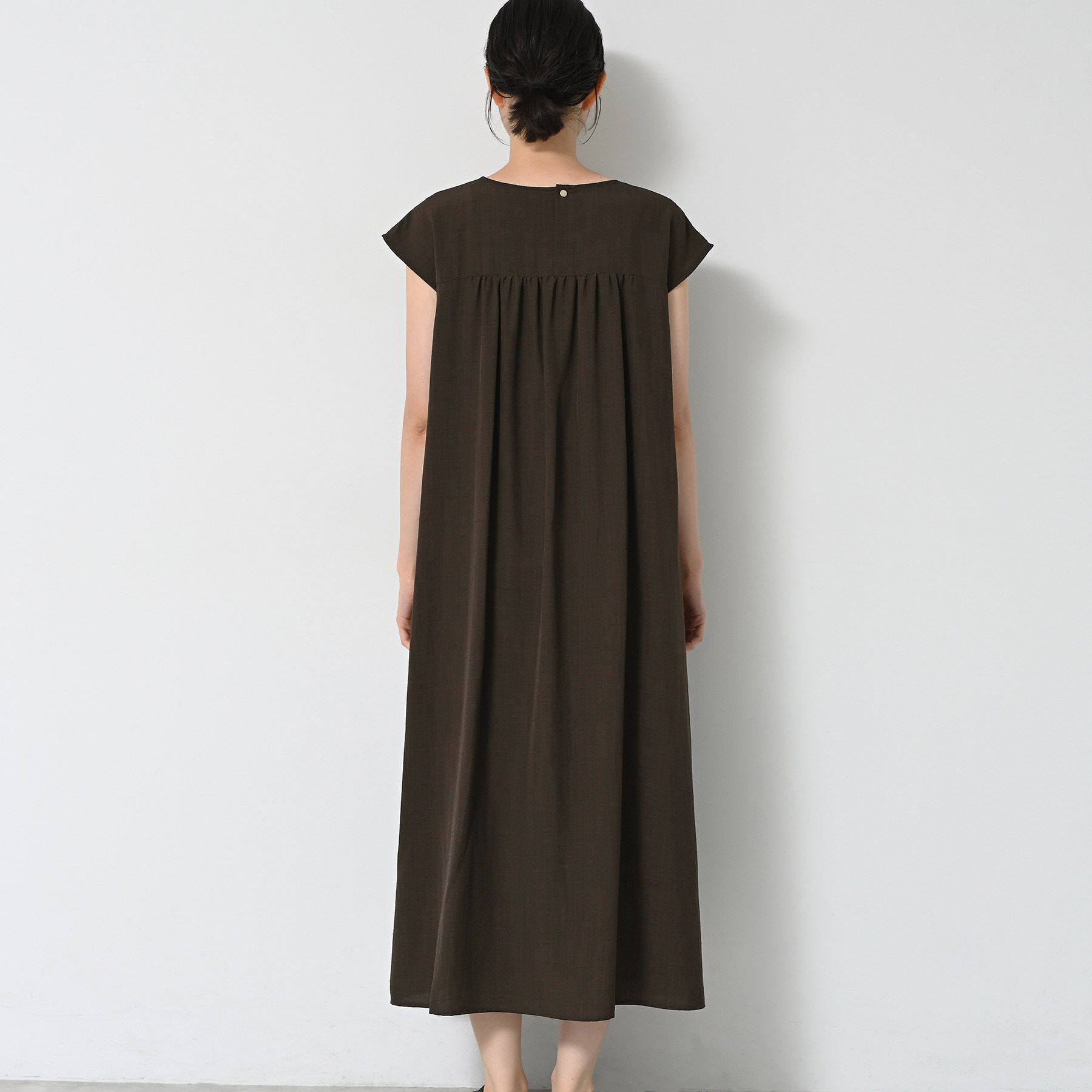 Dessin「【洗える】ウエストドロストリングワンピース」|ワンピース|