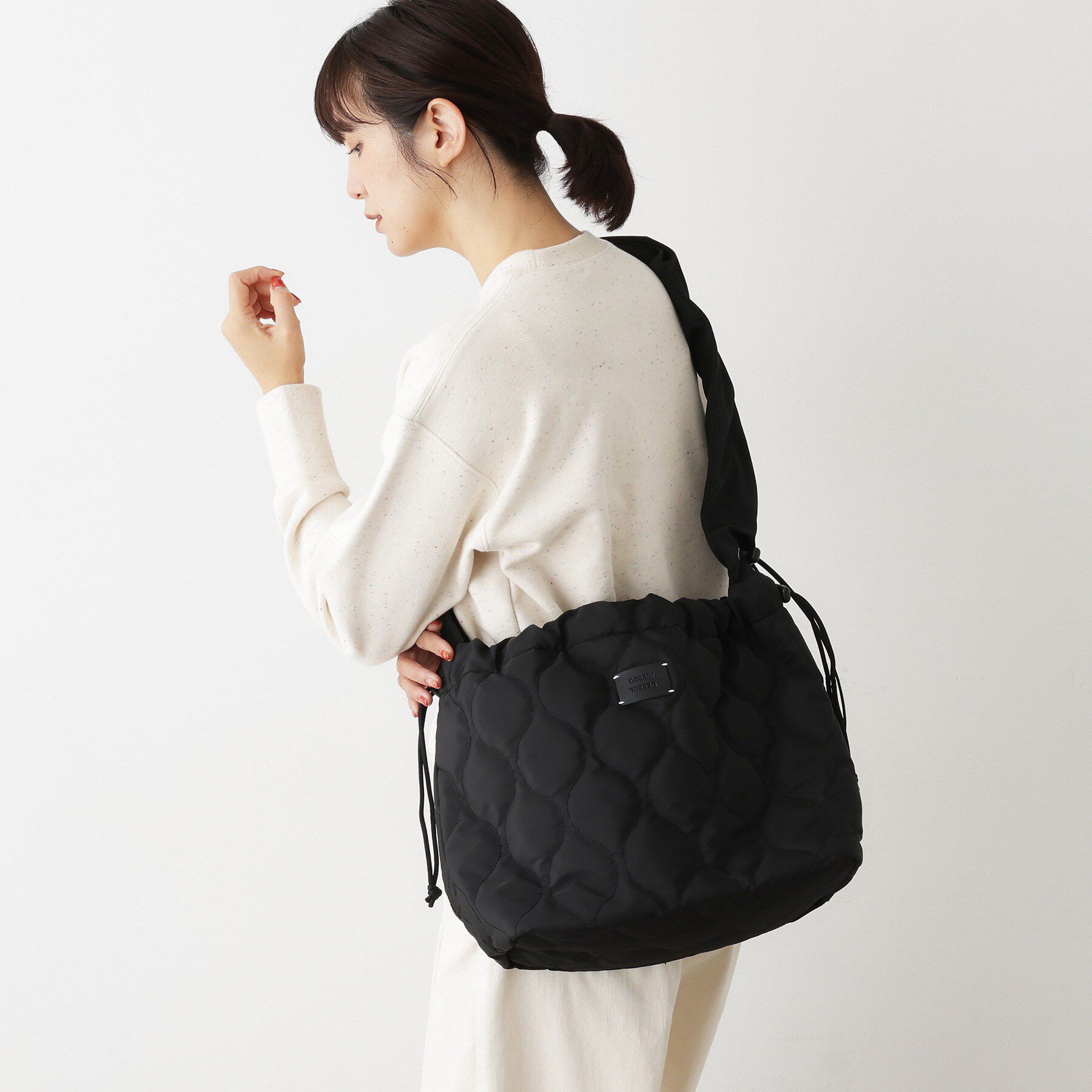 Dessin「中綿キルティングシャーリングショルダー」|ショルダー・メッセンジャー|