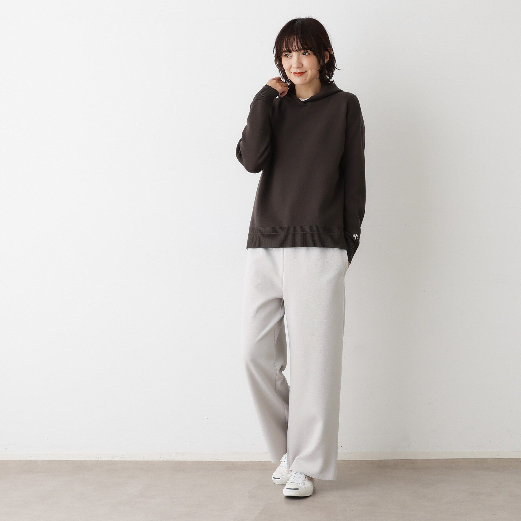 Dessin「【セットアップ可/洗える】ドライタッチジョーゼットリラクシーパンツ」|その他|