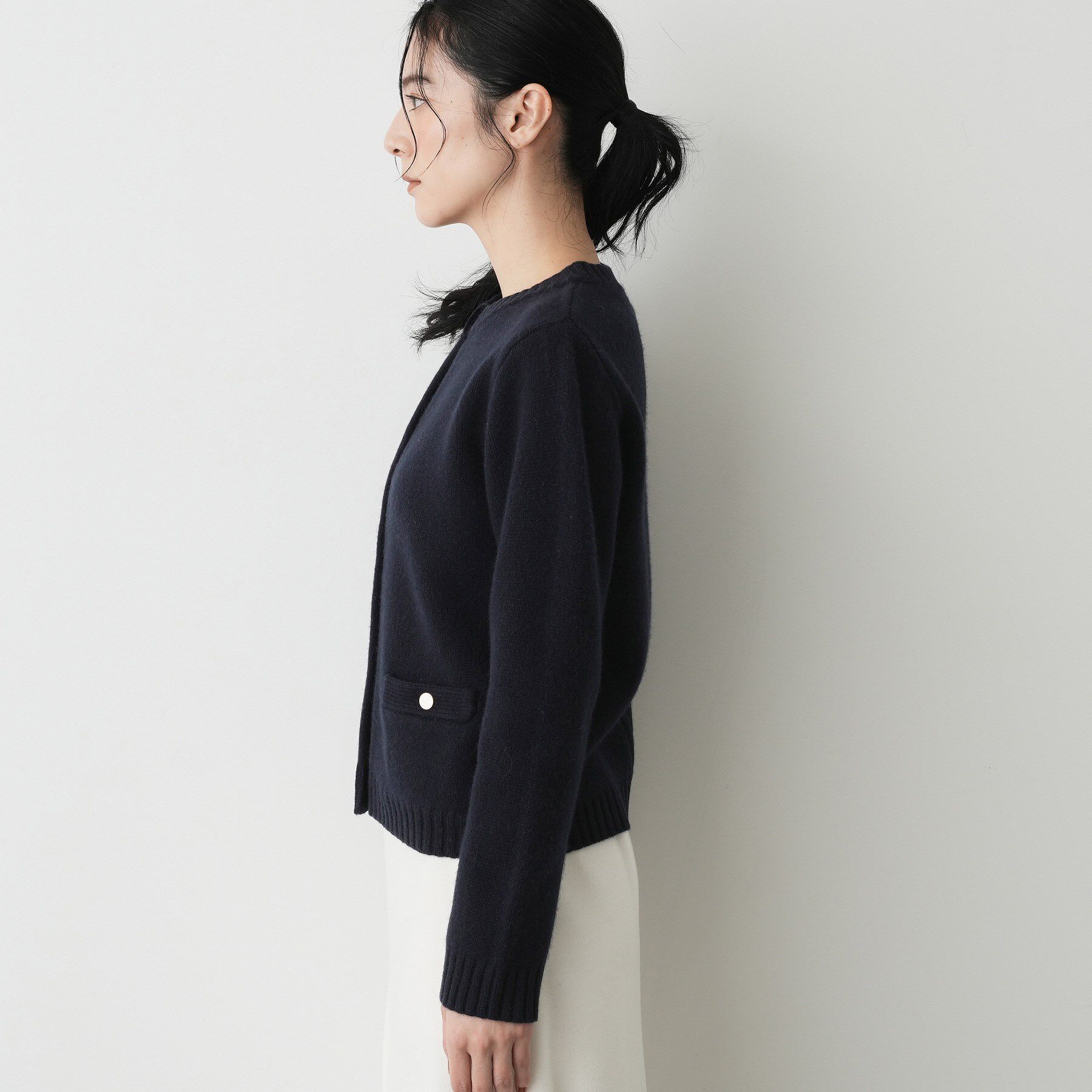 Dessin「ウールカシミヤカーディガン」|カーディガン|