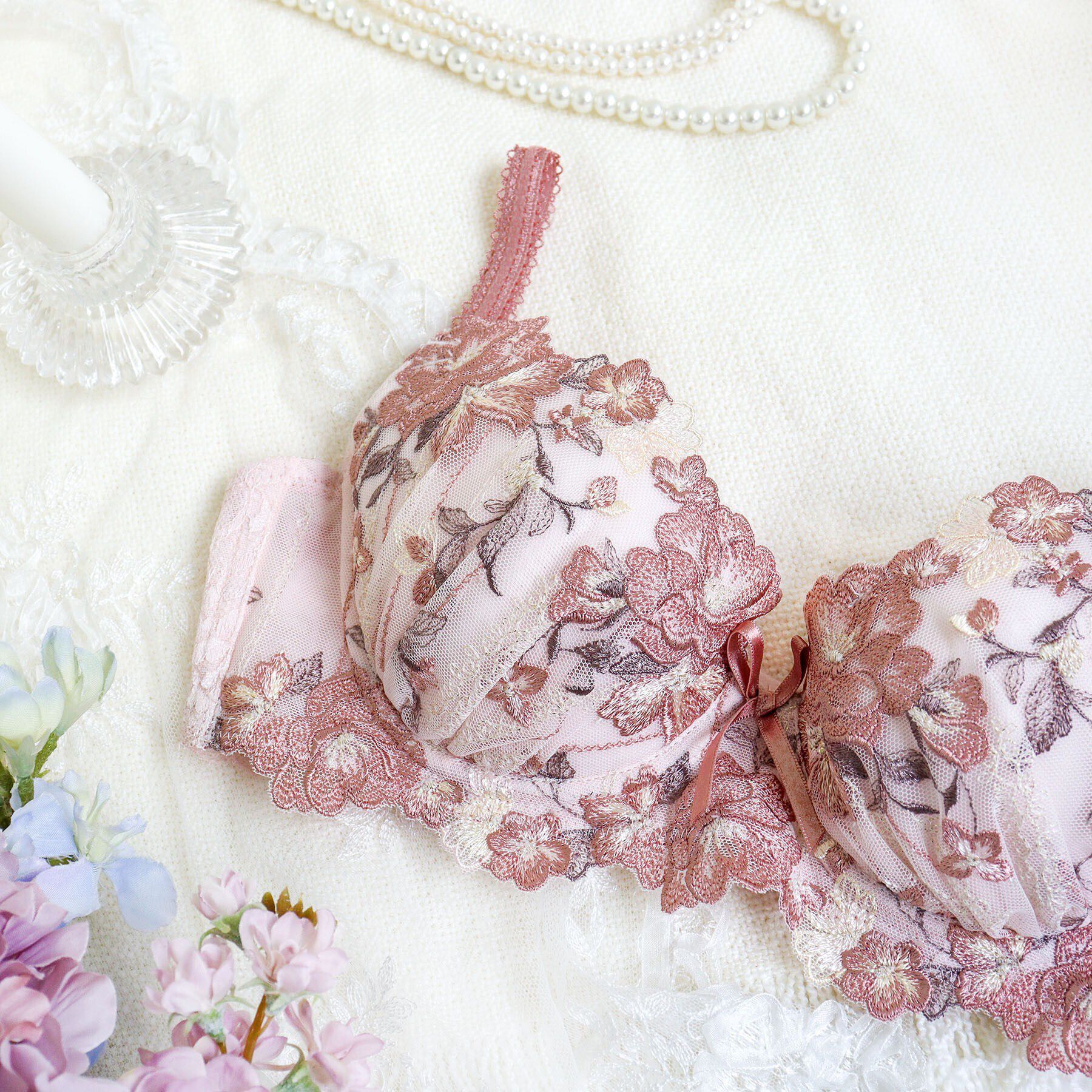 Risa Magli「クラシーナ ブラジャー（E-F）＜N Make Type＞」|インナー|