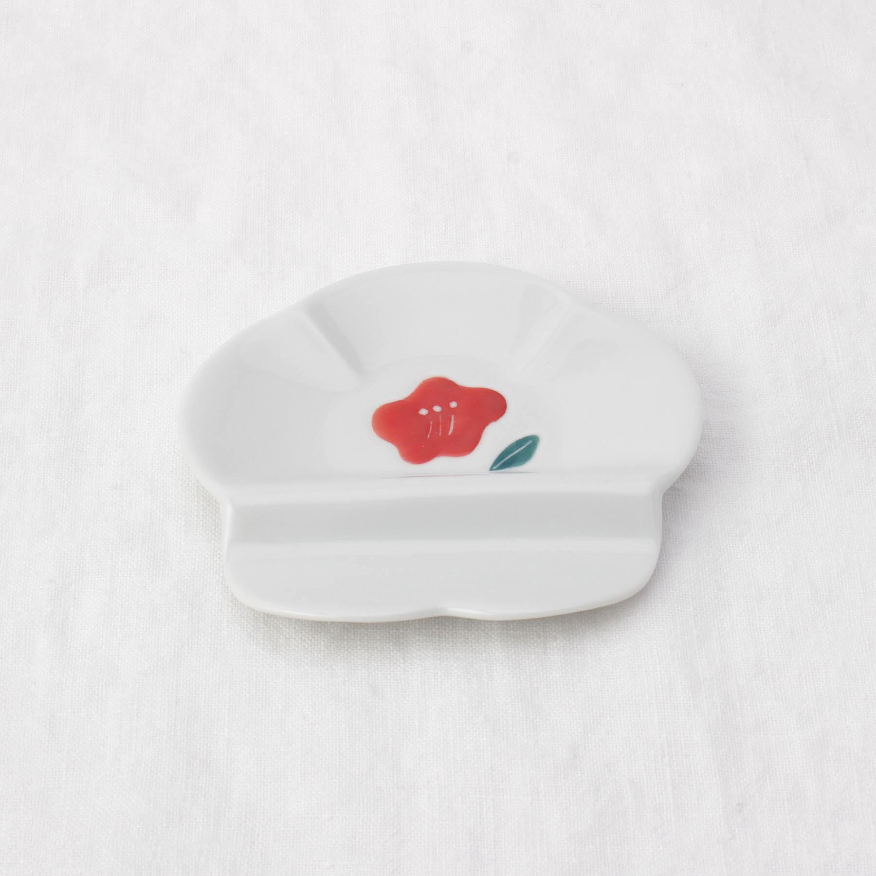 212 KITCHEN STORE「ニッポン絵皿 箸置き小皿 椿」|食器・キッチングッズ|