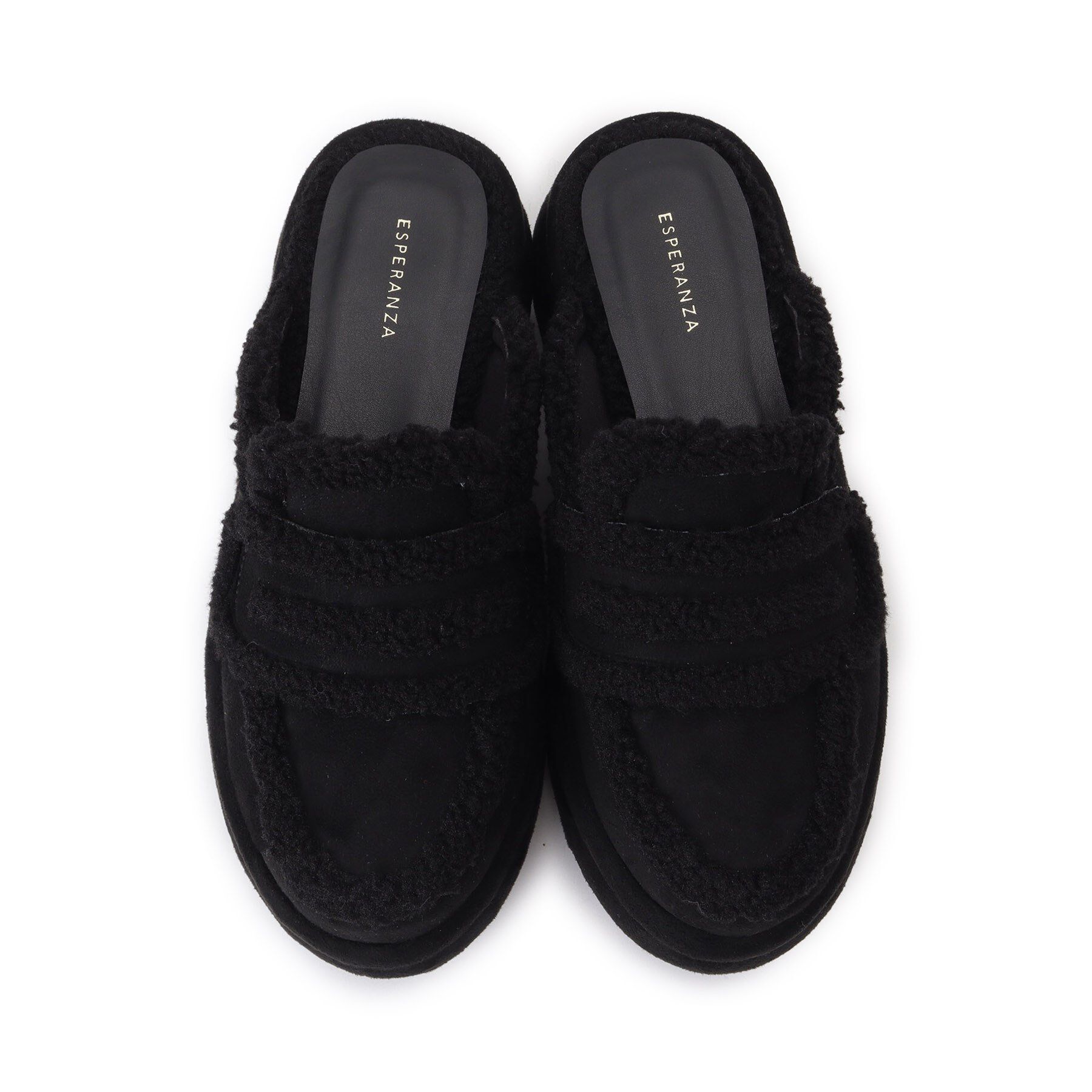 ESPERANZA「ふわもこボアサボ」|サンダル|