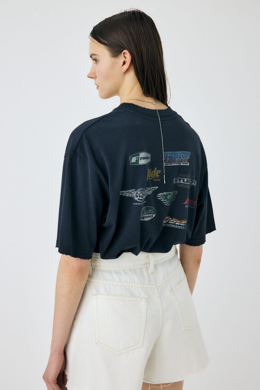 MOUSSY「COLLECTED MARKS Tシャツ」|Tシャツ・カットソー|