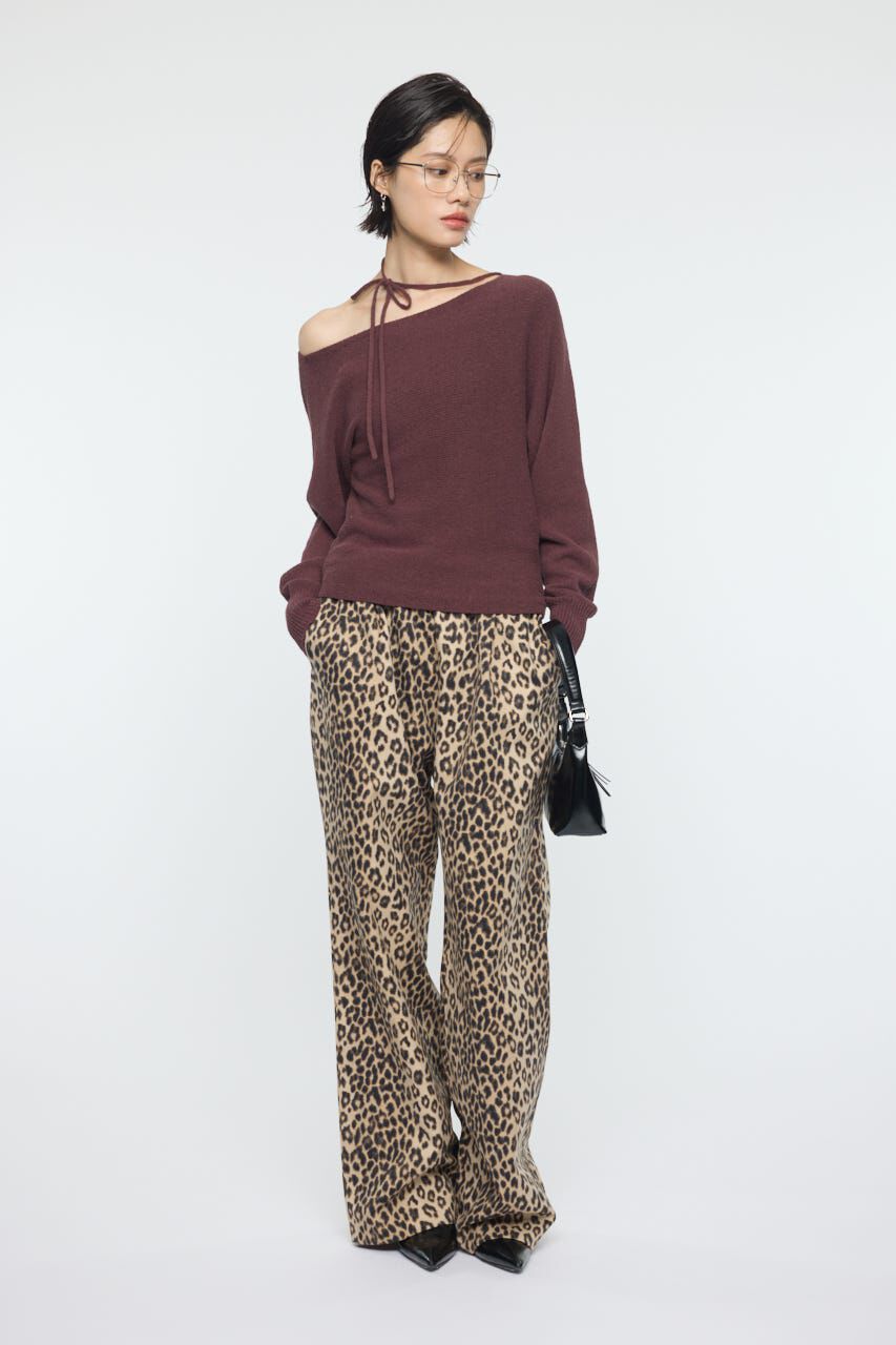 MOUSSY「ONE SHOULDER ニットトップス」|ニット・セーター|