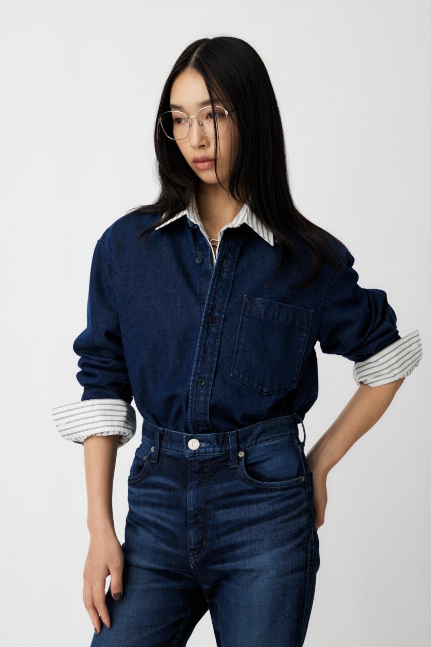 MOUSSY「DENIM シャツ」|シャツ・ブラウス|