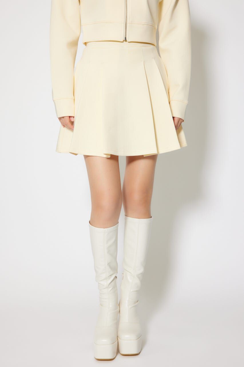 rienda「ダンボールニットジャストウエストスコートショートパンツ」|その他|