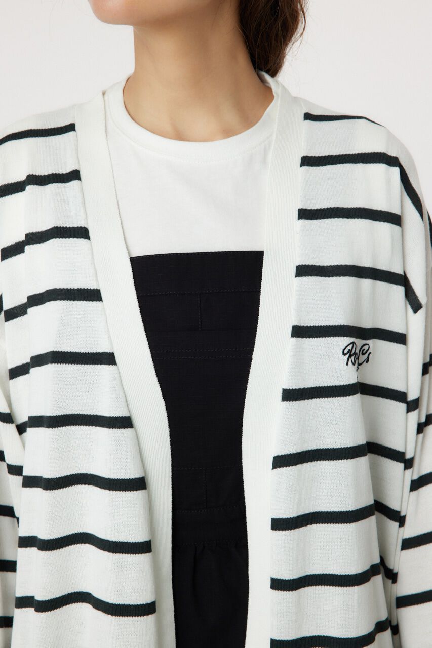 RODEO CROWNS「RCS LOGOニットトッパー」|カーディガン|