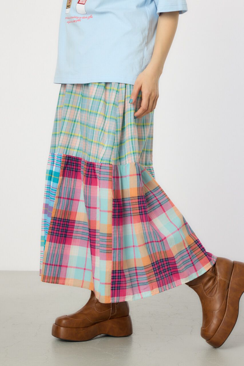 RODEO CROWNS「クレイジーチェックスカート」|スカート|