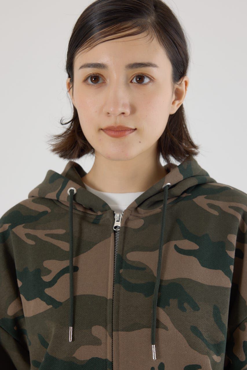 RODEO CROWNS「SHARE PATTERN Wジップ パーカー」|パーカー|