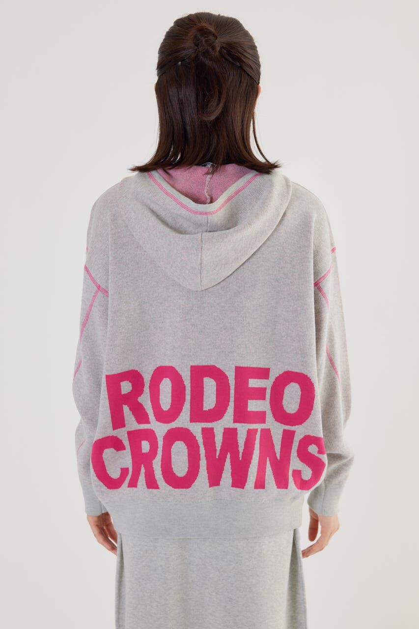 RODEO CROWNS「スウェットライクジャガードロゴフーディー」|パーカー|