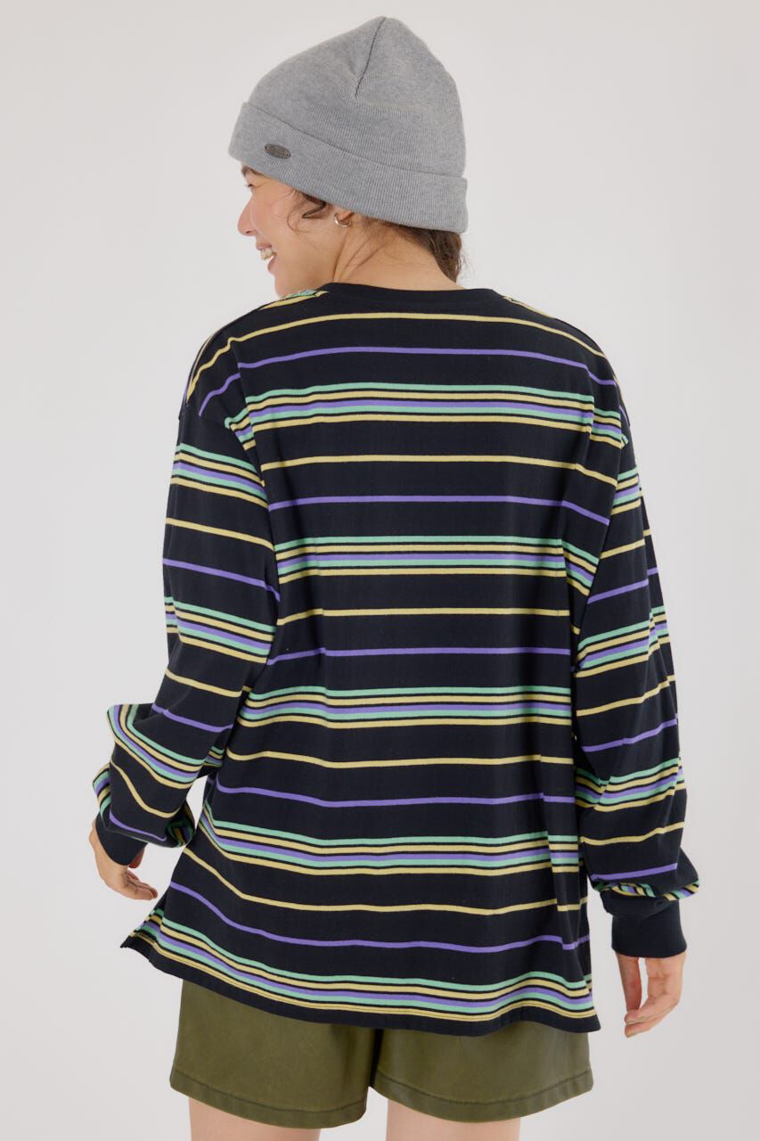 RODEO CROWNS「マルチボーダートップス」|Tシャツ・カットソー|