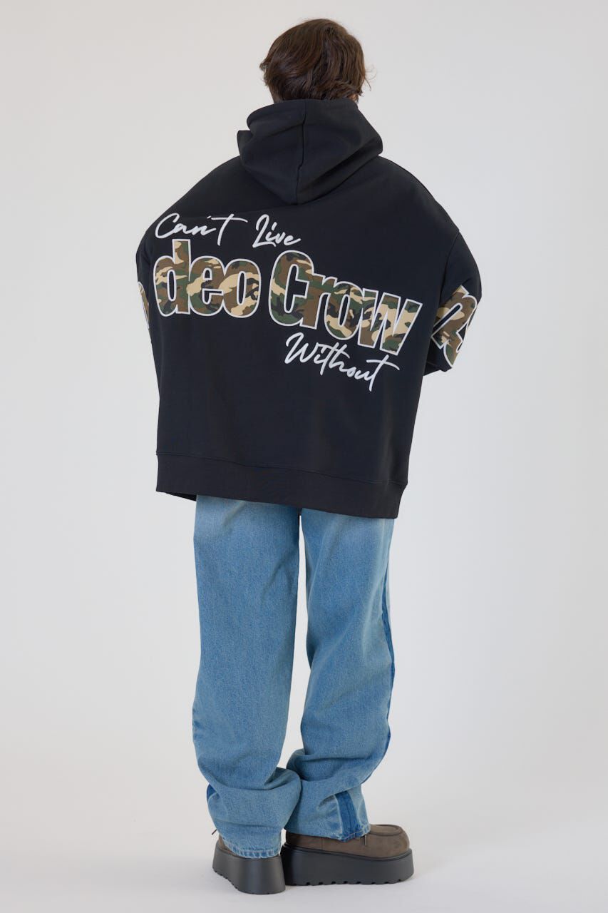 RODEO CROWNS「ロゴアップリケルーズパーカー」|パーカー|