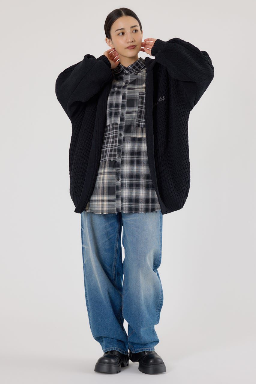 RODEO CROWNS「モールニットトッパーカーディガン」|カーディガン|