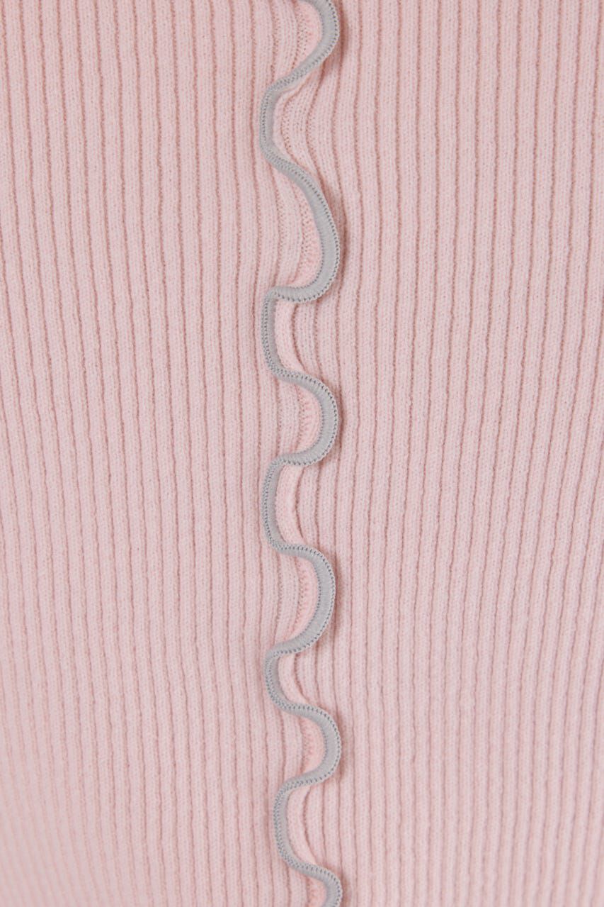 RODEO CROWNS「フリルリブニットトップス」|ニット・セーター|