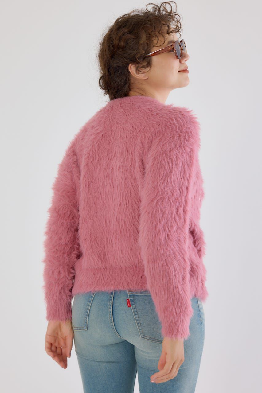 RODEO CROWNS「シャギーロゴニットトップス」|ニット・セーター|