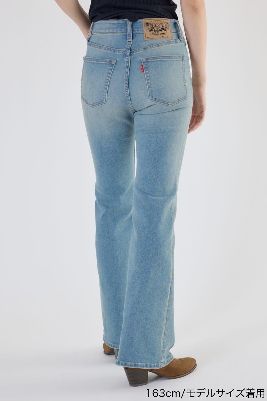 RODEO CROWNS「Beautiful フレアデニム」|デニム|