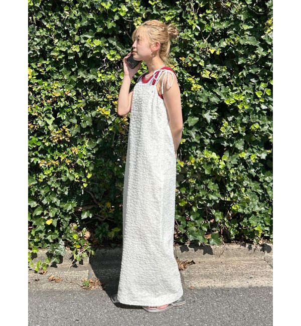 Ungrid「ジャカードキャミワンピース」|ワンピース|