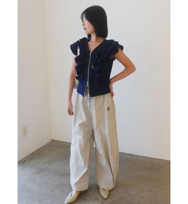 LAGUNAMOON「【FILA別注】エアリーナイロンバナナパンツ」|その他|