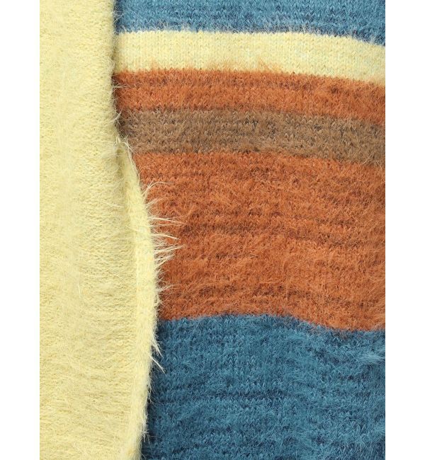 EVRIS「マフラーSETシャギーニットトップス」|ニット・セーター|