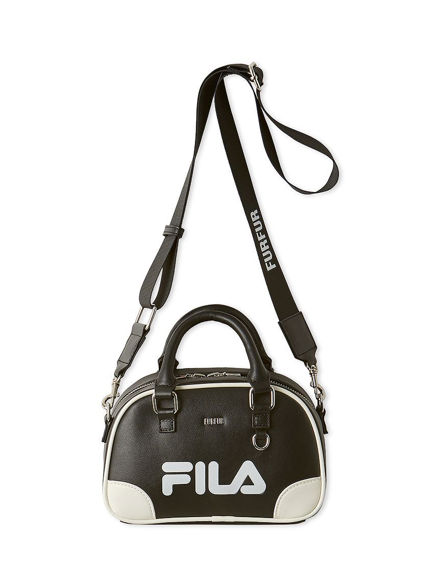 FURFUR「【FILAコラボ】ハンドボストンバッグ」|ボストンバッグ|BLK