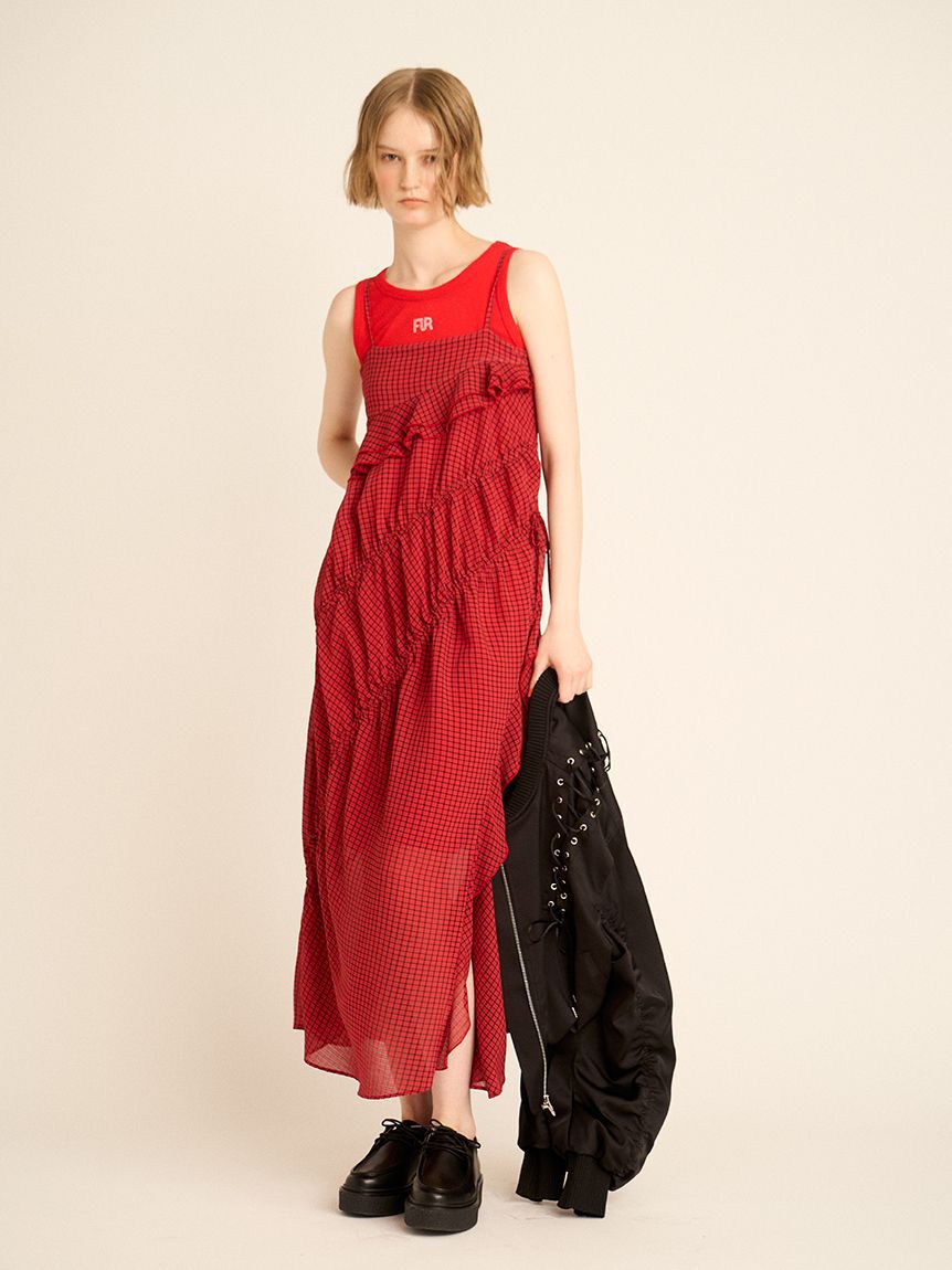 FURFUR「クリスタルロゴタンクトップ」|タンクトップ|