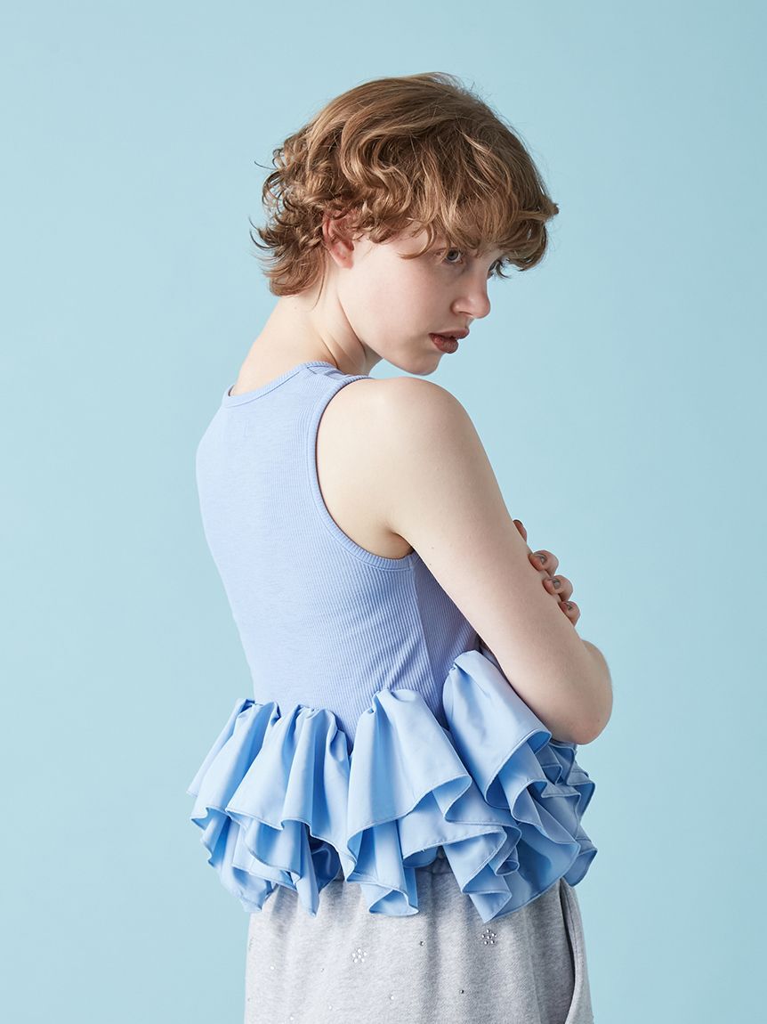 FURFUR「ペプラムカットトップス」|Tシャツ・カットソー|