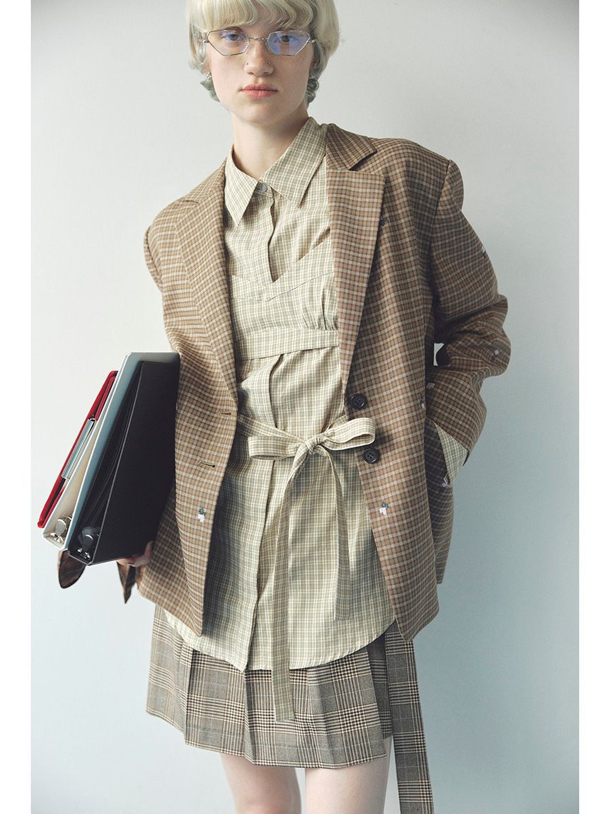 FURFUR「ビスチェセットオーバーシャツ」|シャツ・ブラウス|