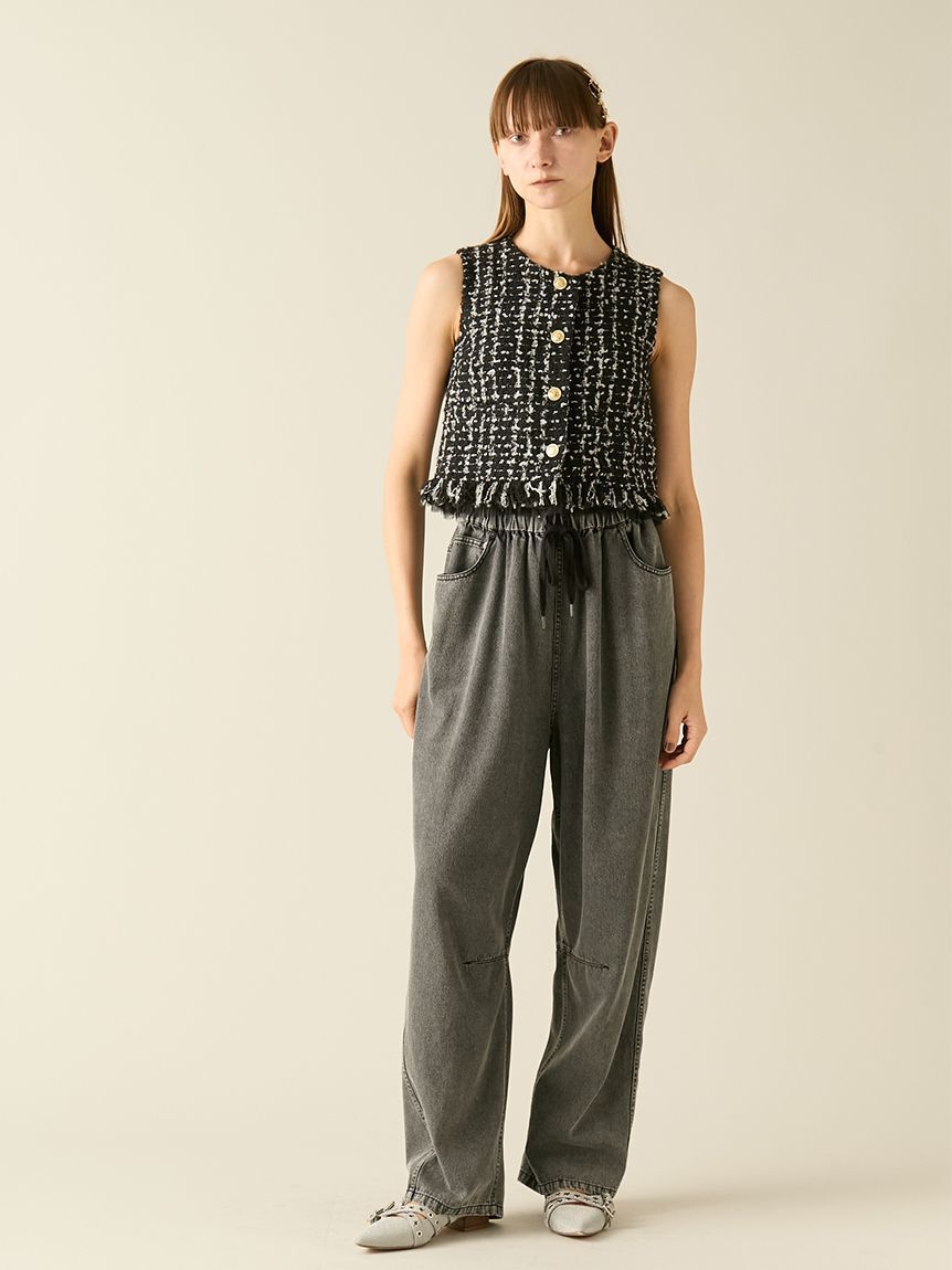 FURFUR「【限定カラー】ツイードベスト」|ダウンベスト・ベスト|