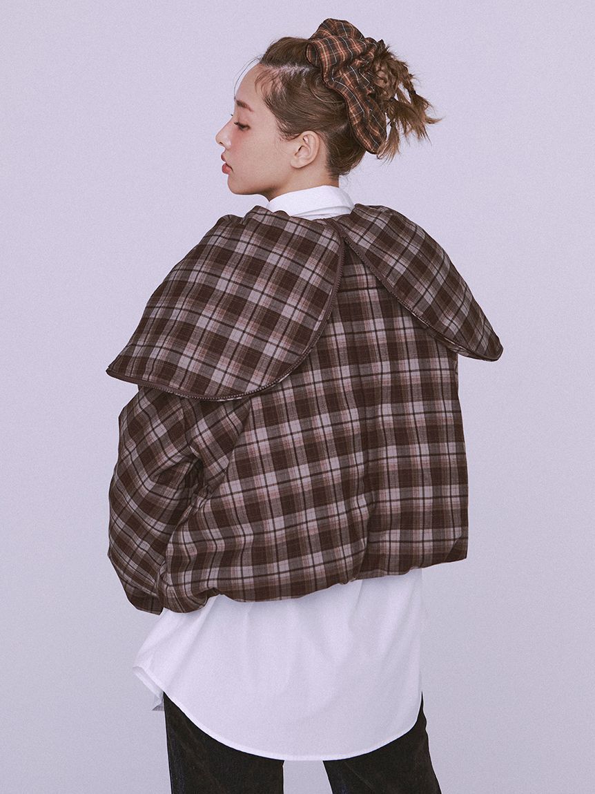 FURFUR「スクエアビッグシュシュ」|ヘアバンド|