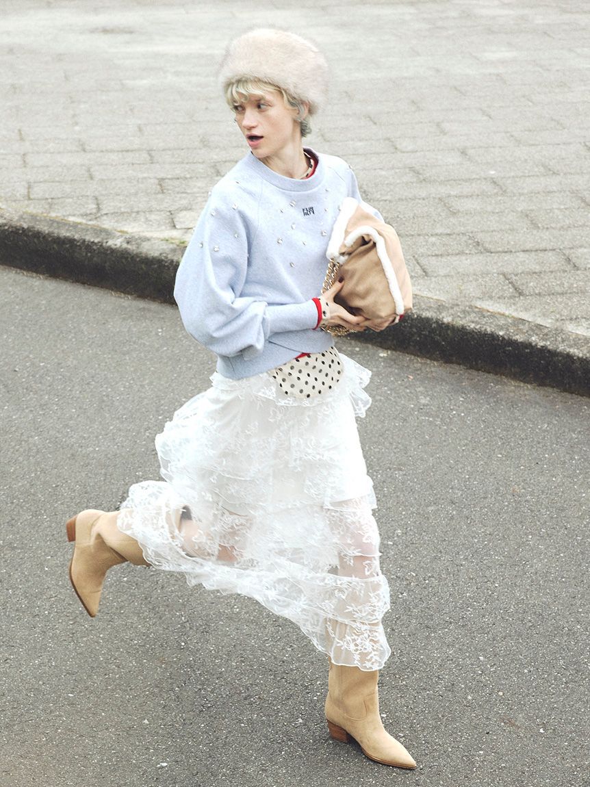 FURFUR「【WEB限定カラー】マテリアル巾着バッグ」|トートバッグ|