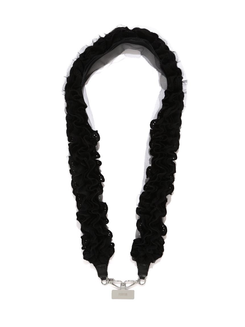 FURFUR「フリルショルダーストラップ」|その他|BLK