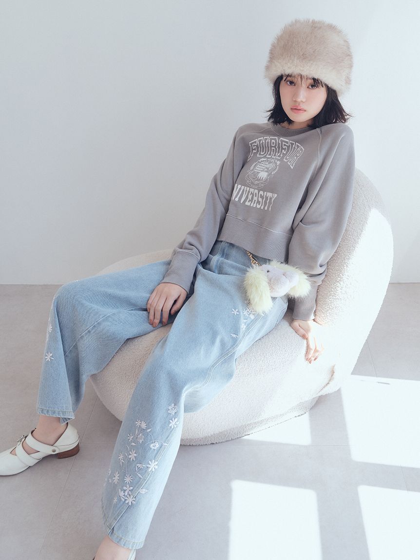 FURFUR「カレッジプリントスウェット」|スウェット・ジャージ|
