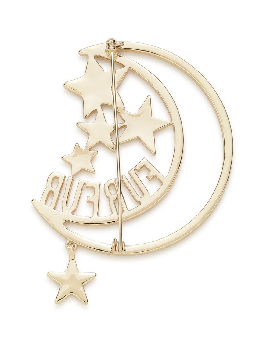 FURFUR「ムーン＆スターモチーフブローチ」|ブローチ・コサージュ|