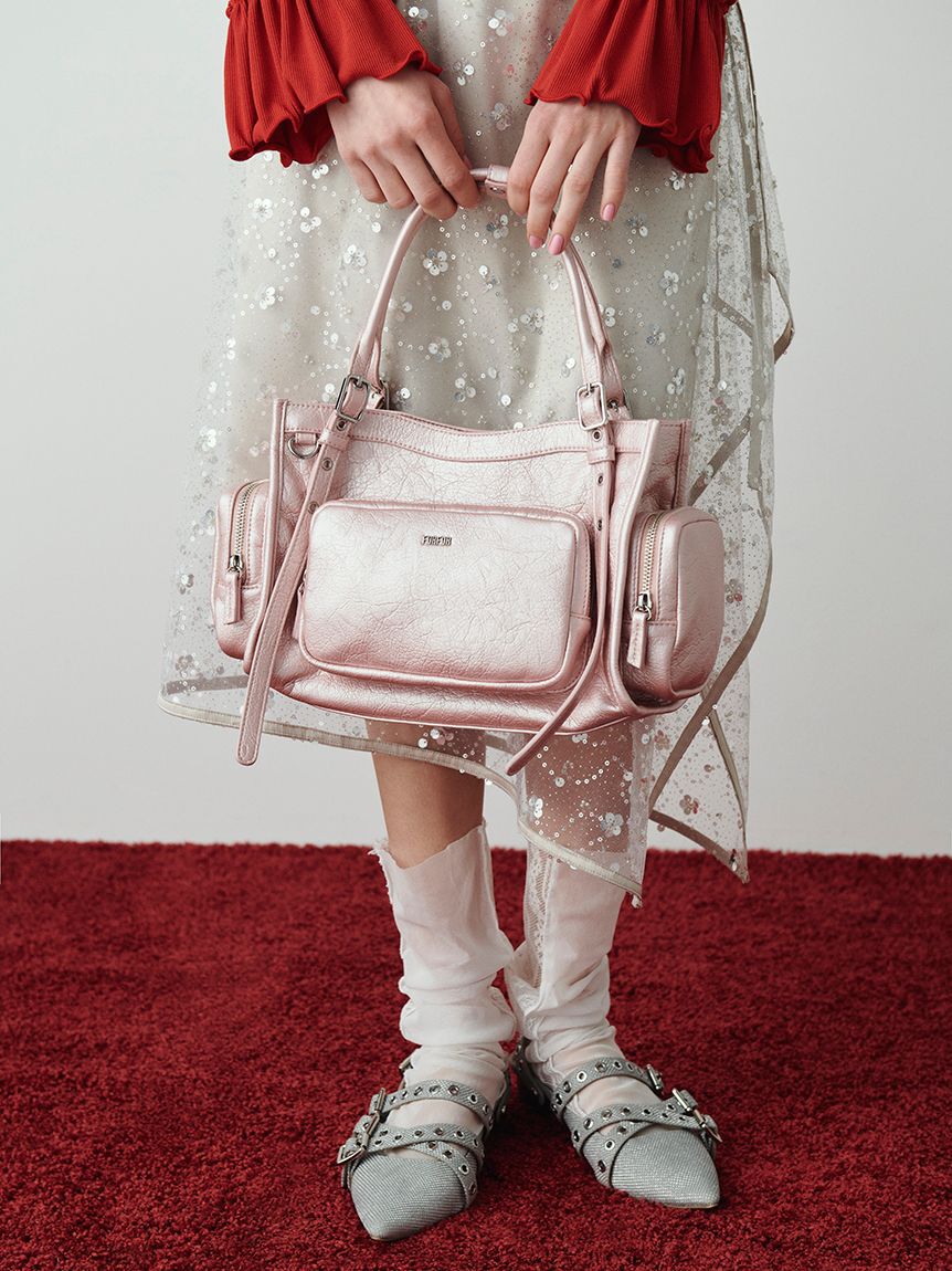 FURFUR「スパンコールラップスカート」|スカート|