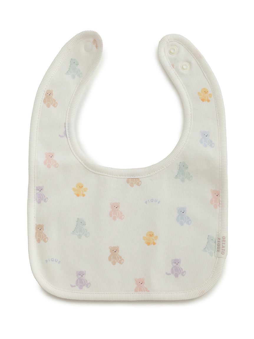 GELATO PIQUE KIDS & BABY「【ラッピング済み】【BABY】ベアブランケット&スタイ2点セット ギフトBOX」|その他ベビー用品|