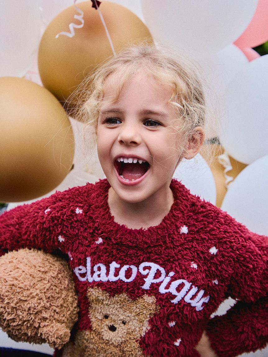 GELATO PIQUE KIDS & BABY「【HOLIDAY】【KIDS】ジェラートスノーベアプルオーバー」|プルオーバー|