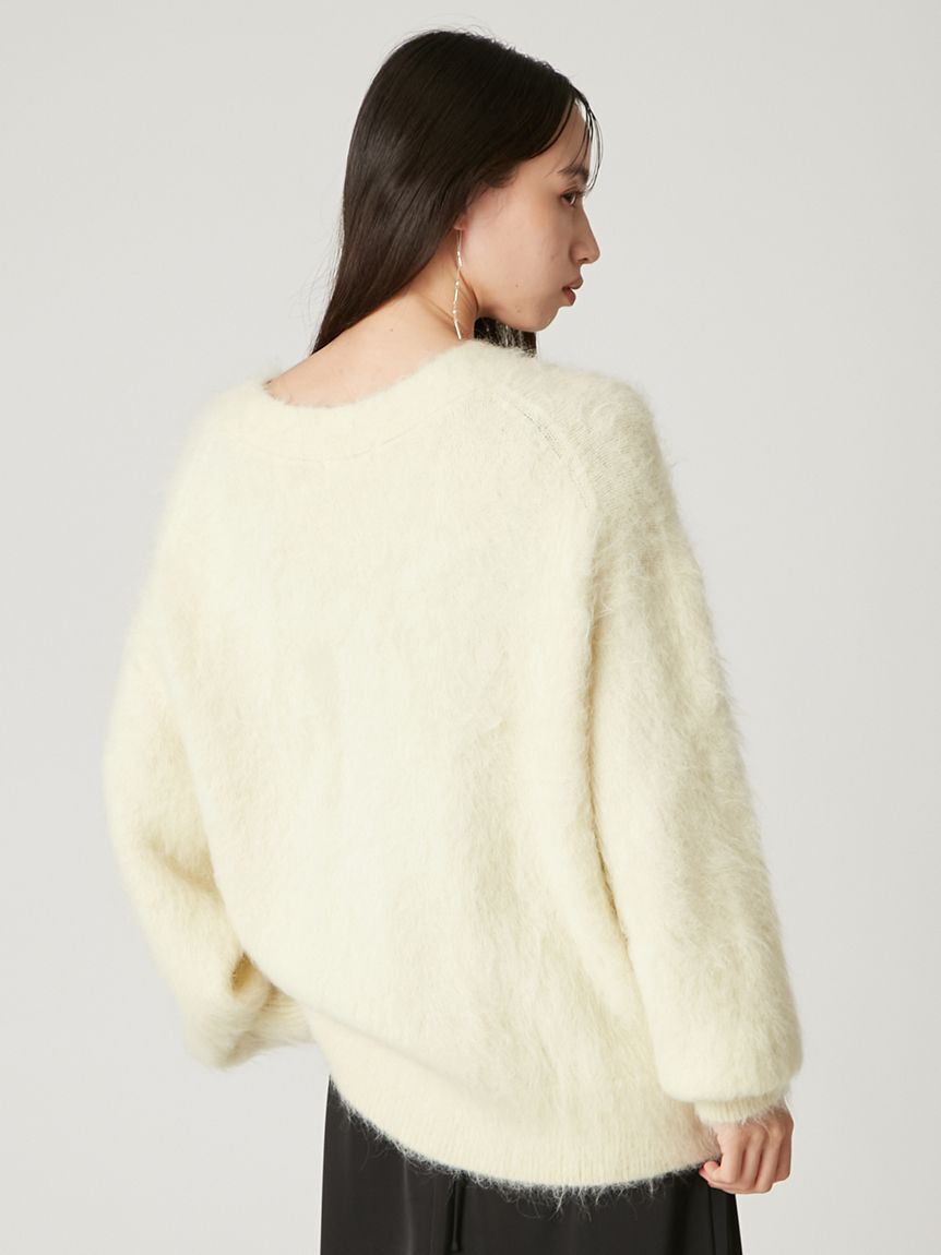 FRAY I.D「スーリーアルパカＶネックカーディガン」|カーディガン|