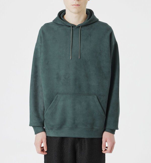  「スエードライクパーカー」|パーカー|