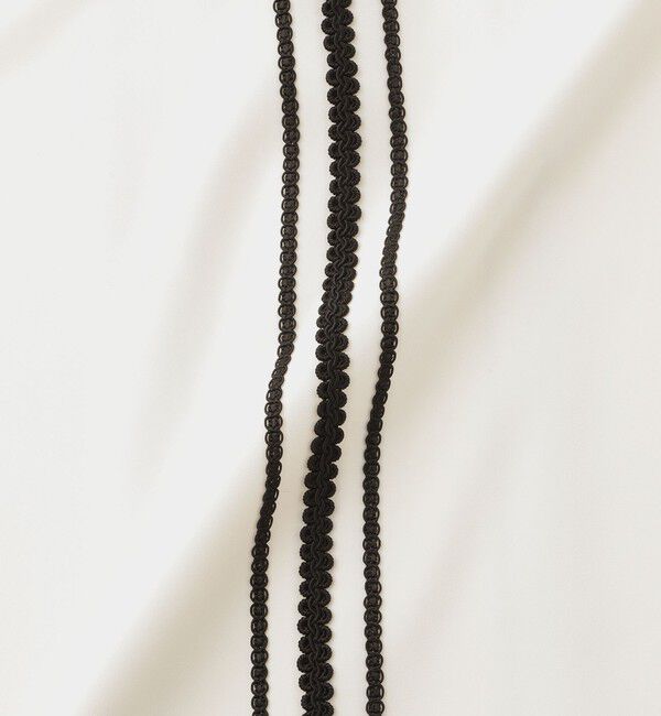  「ブライトコードトリミングシャツ」|シャツ・ブラウス|