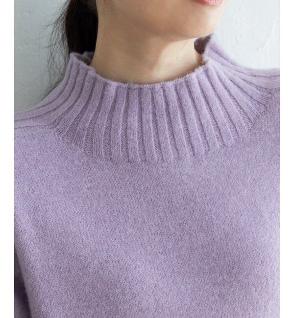 ikka「ハイネックバックスリットプルオーバー」|プルオーバー|