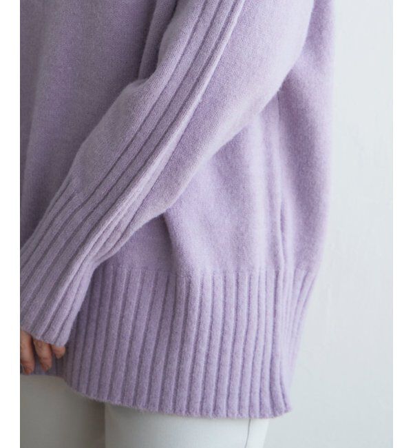 ikka「ハイネックバックスリットプルオーバー」|プルオーバー|