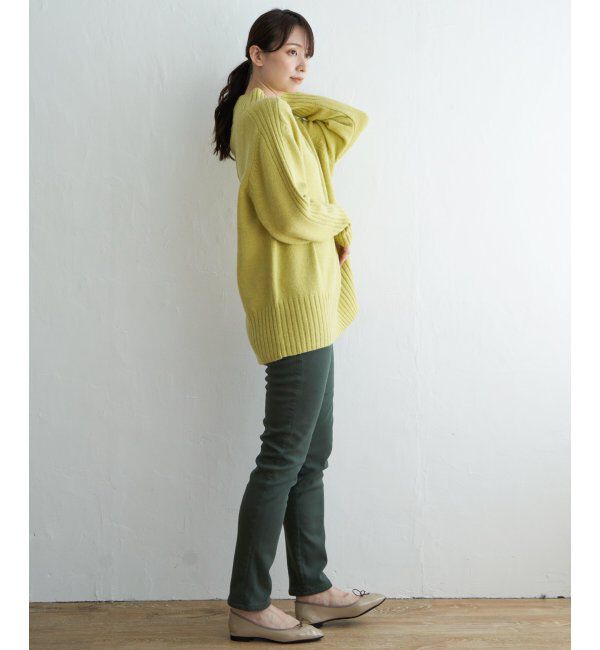 ikka「ハイネックバックスリットプルオーバー」|プルオーバー|