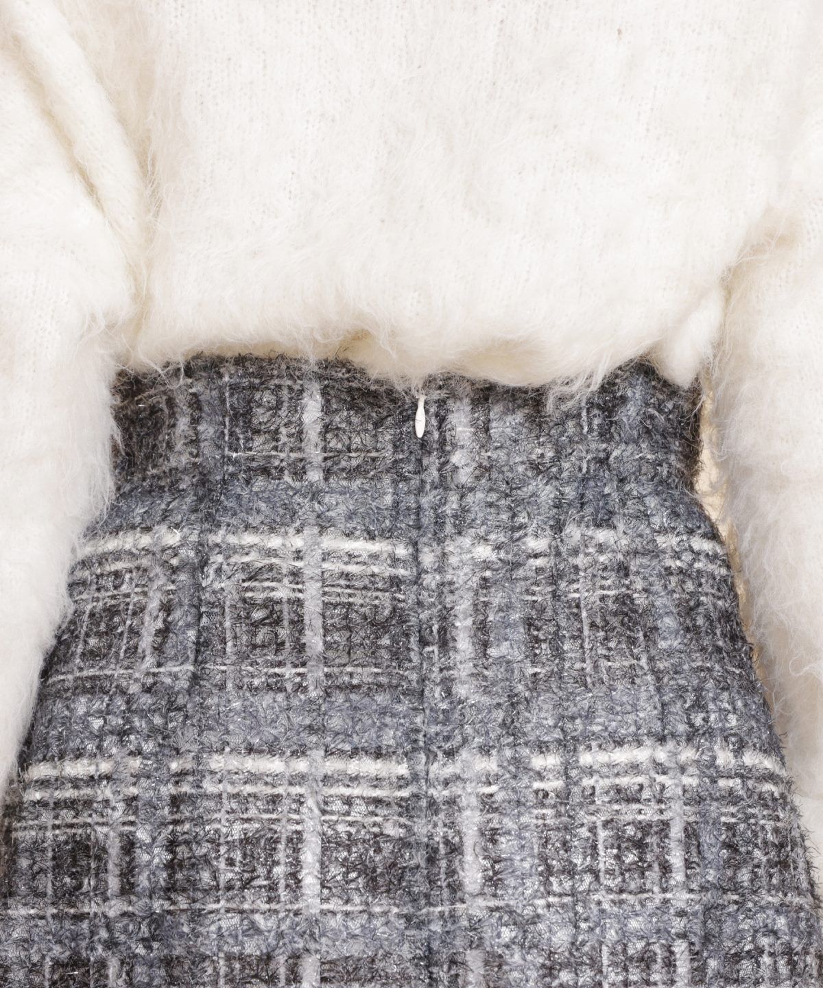 REDYAZEL「ファンシーチェックミニスカート」|台形|