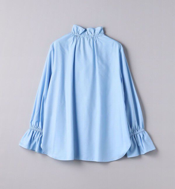 UNITED ARROWS「フリルカラー フレアスリーブ ブラウス」|シャツ・ブラウス|